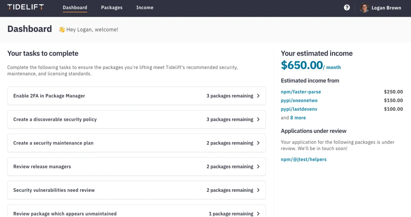 first-party-maintainer-data-dashboard.png